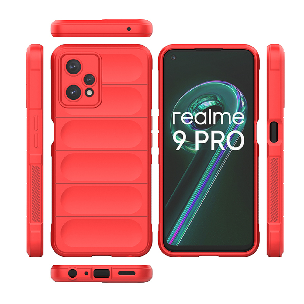 Противоударный чехол Flexible Case для Realme 9 Pro+