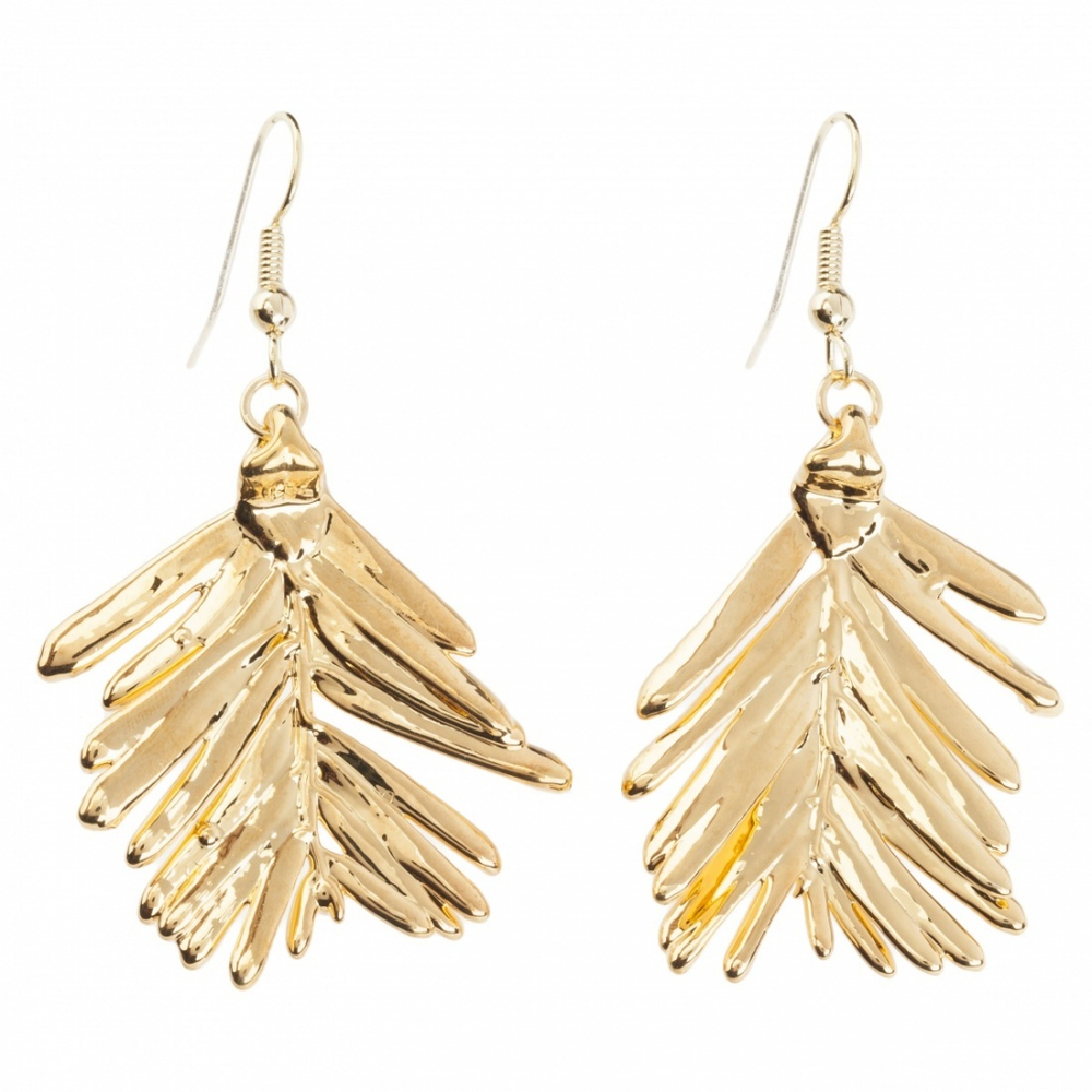 Серьги Ester Bijoux Ветвь LF15C-G BR