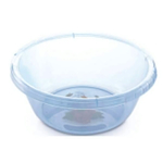 Миска круглая №3 прозрачная с рисунком 4,1л, диам 28см РП-133микс