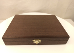 Набор "Гербовый" №17 визитница (Златоуст), ручка Паркер