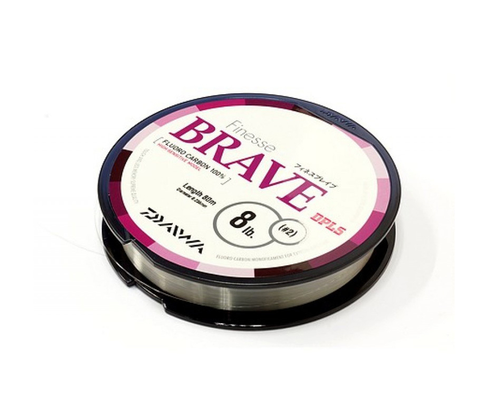 Леска Daiwa Finesse Brave Fluorocarbon 2.5 80м