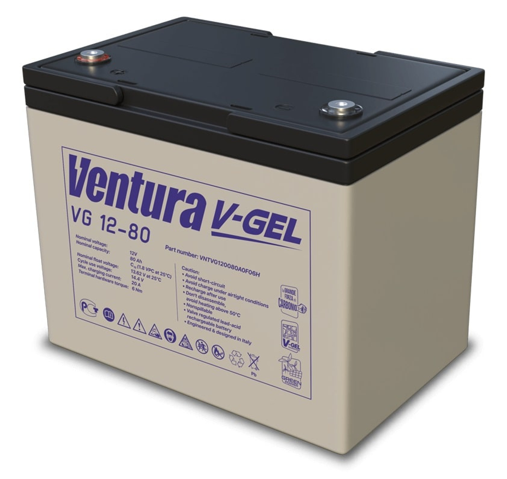 Тяговая аккумуляторная батарея VENTURA VG 12-80