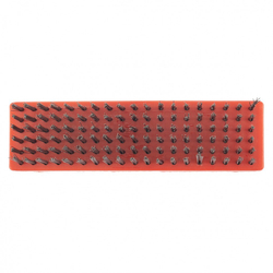 Щетка зачистная шестирядная, плоская, пластиковая Matrix