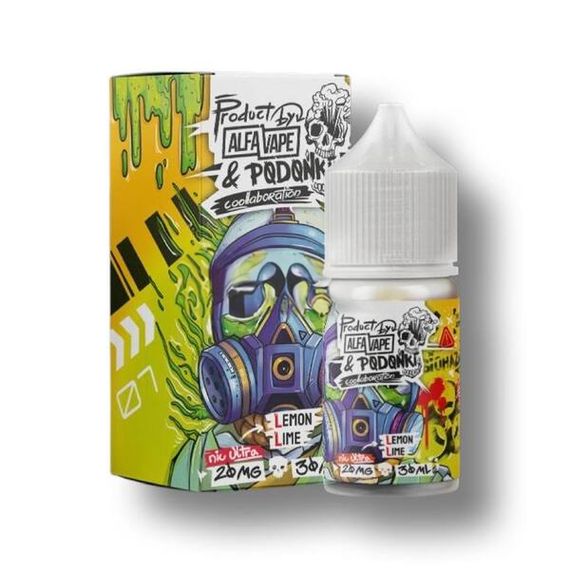 Alfa Vape &amp; Podonki - Lemon Lime (7% nic)