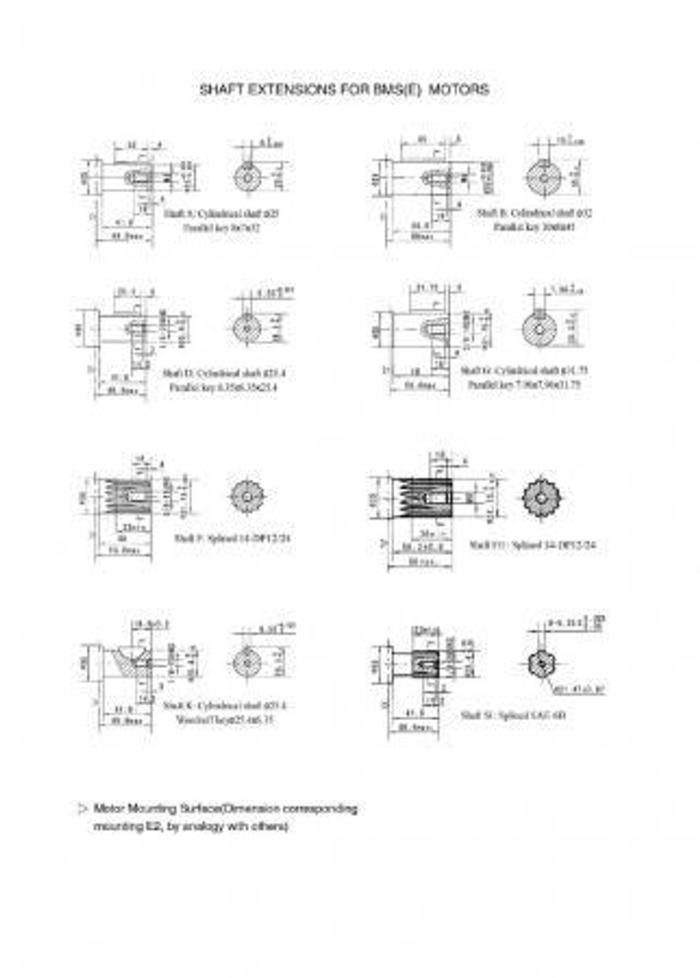 Гидравлический мотор BMS 500сс (аналог MS 500)