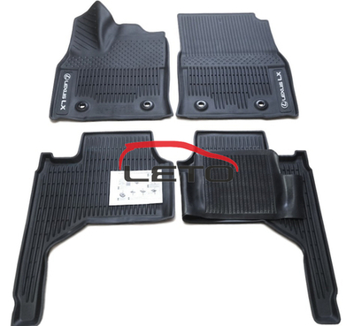 Коврики салона резиновые черные F-Sport (высокий борт) PW210-60024 PW21060024