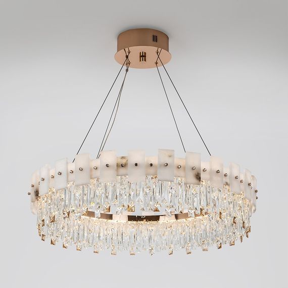 Подвесная светодиодная люстра Modelux Premium ML.6980.800P GD