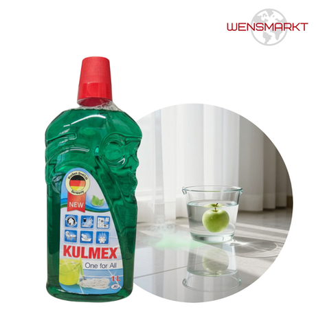 Универсальное чистящее средство Kulmex One for All (яблоко), 1 л, Германия