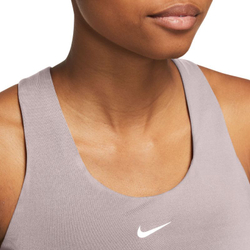 Женский топ теннисный Nike Dri-Fit Swoosh Bra Tank - Фиолетовый