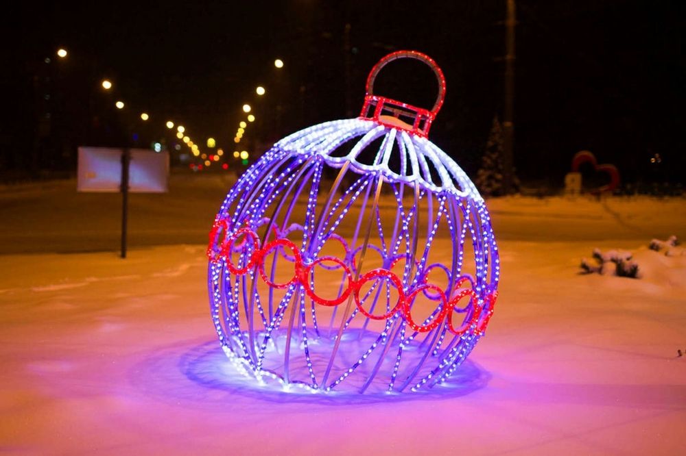 Светодиодный шар для улицы