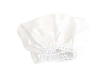 Простынь на резинке для кровати 140*200 см (белый, сатин)