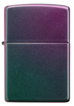 Зажигалка Zippo Classic с покрытием Iridescent, латунь/сталь, фиолетовая, матовая