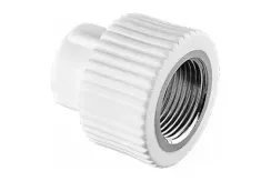 Муфта TEBO сварка ВР 25*3/4" белая 35154