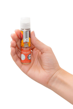 Лубрикант с ароматом персика JO Flavored Peachy Lips - 30 мл.