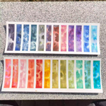 Holbein Artists' Granulating набор 24 цвета по 5 мл