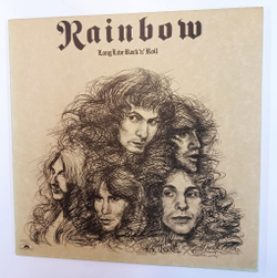 Винтажная виниловая пластинка LP Rainbow Long Live Rock N Roll (Japan 1978) (No Obi)