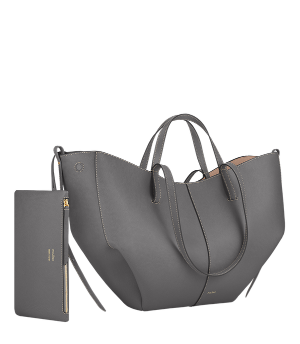 Сумка Polene Cyme EDITION TEXTURED STONE