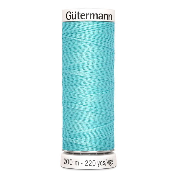 Нитки универсальные Gutermann Sew-all 100 (200 метров), 5 кат. | 328 аквамариновый