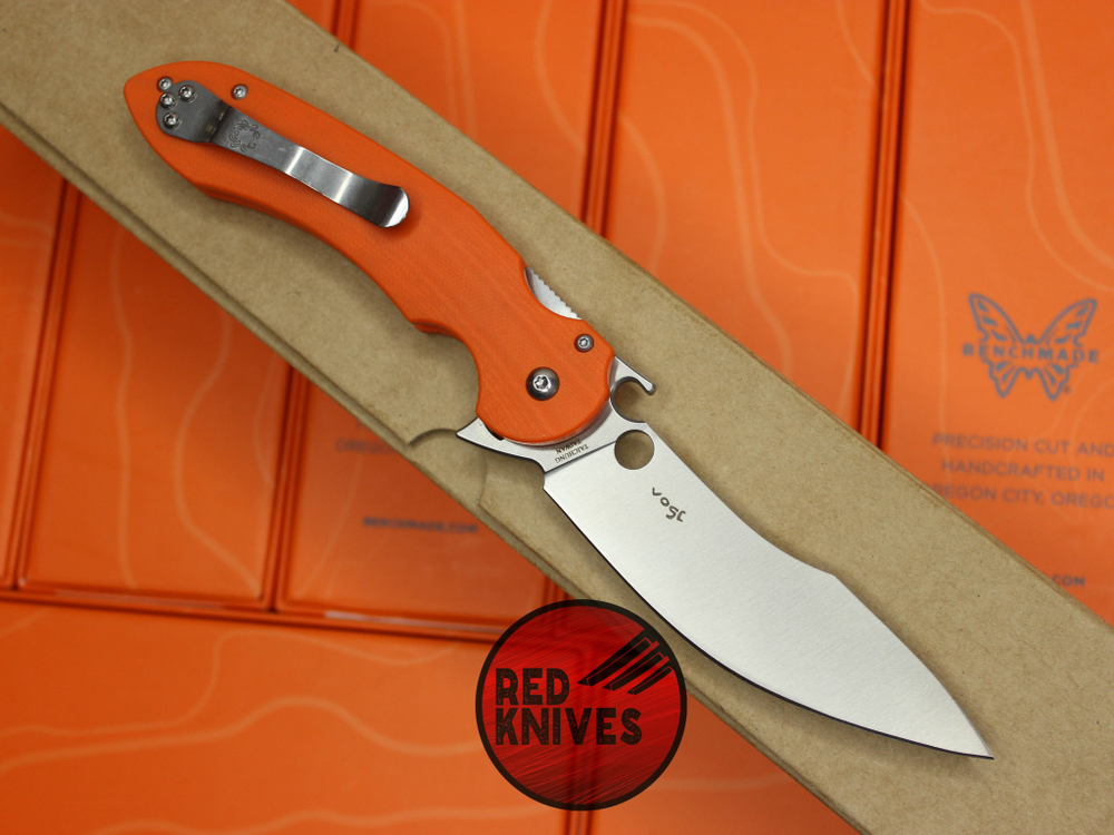 Нож Spyderco Tropen - клинок светлый, рукоять оранж G10