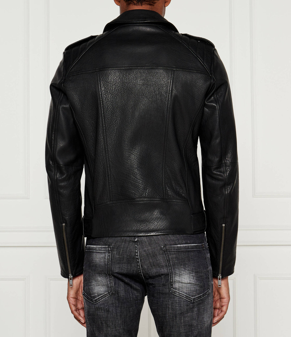 Кожаная куртка Lowis HUGO - черный(50521018)