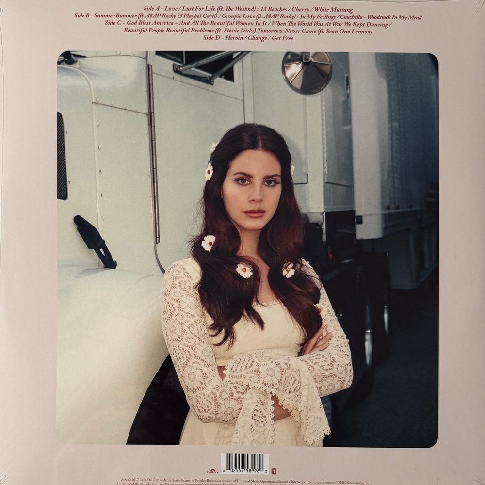 Виниловая пластинка Lana Del Rey ‎– Lust for Life 2LP