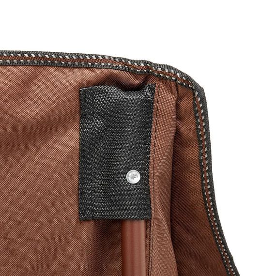 Кресло складное NISUS коричневый 120 кг N-251-B (пр-во ГК Тонар)