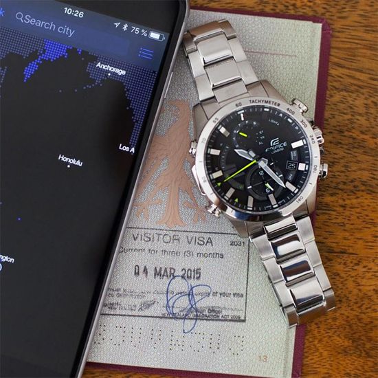 Умные наручные часы Casio Edifice EQB-900D-1AER