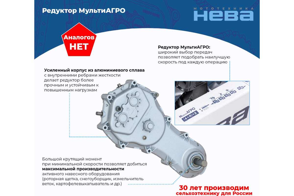 Мотоблок НЕВА Мототехника МБ23 МультиАГРО-ZS (GB270)