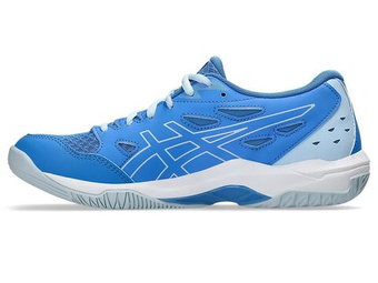 Женские кроссовки для бадминтона/сквоша Asics Gel-Rocket 11 - blue coast/white