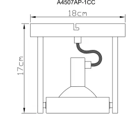Карданный светильник Arte Lamp FACCIA