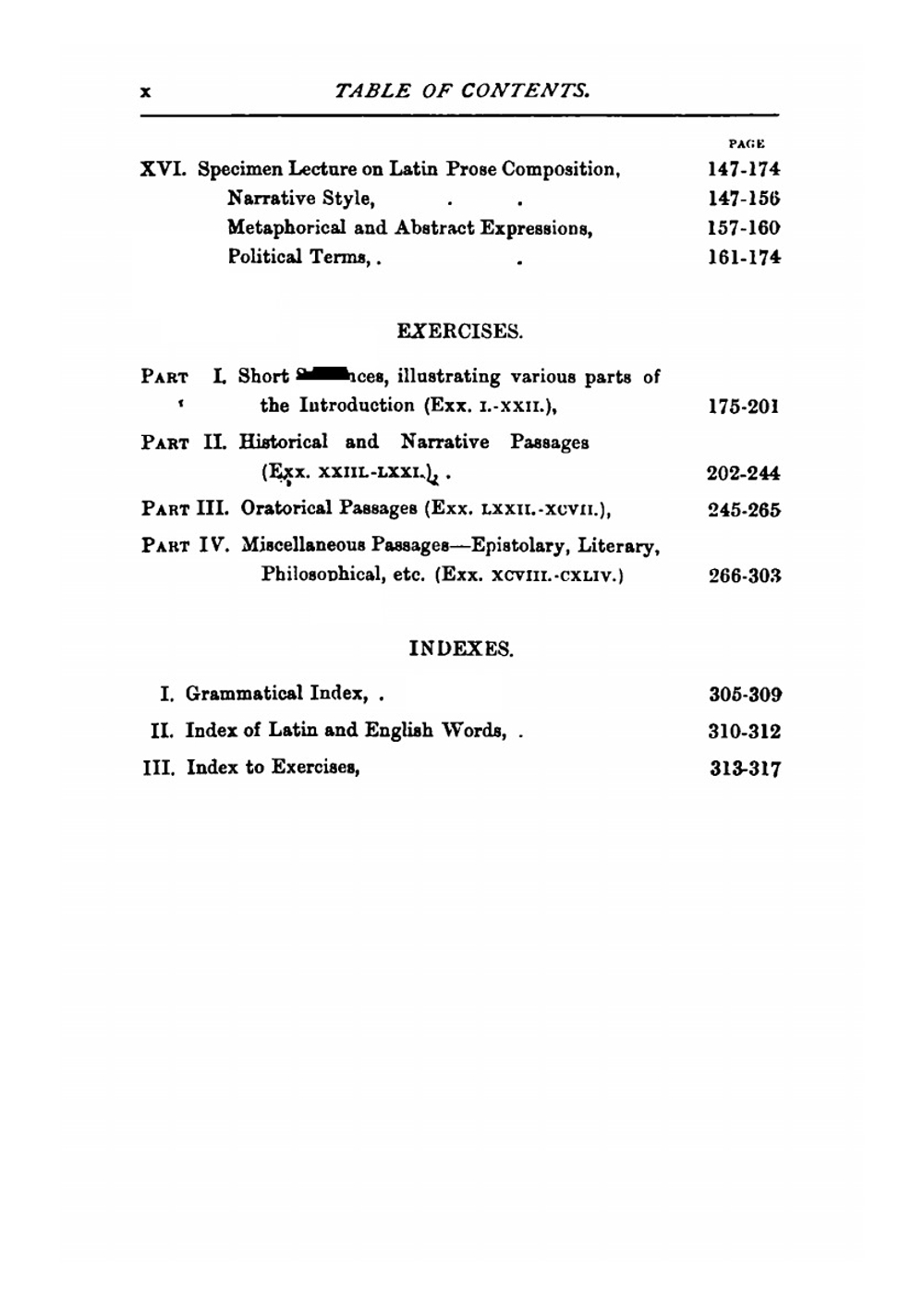 Aids to writing Latin prose. with exercises | George Granville Bradley