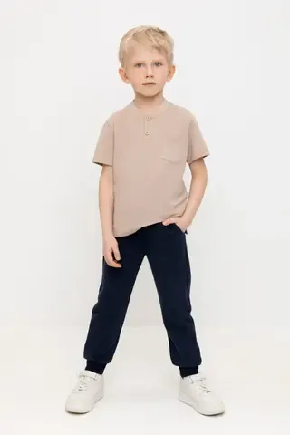 брюки  для мальчика  КР 400738/индиго к502
