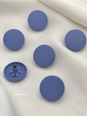Шляпка под установочные кнопки синяя