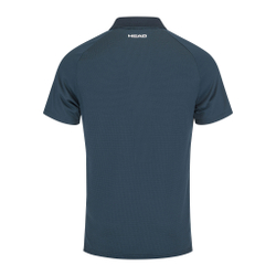 Мужское теннисное поло HEAD Performance Polo Men - Dark Blue