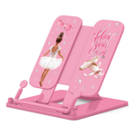 Подставка для книг пластиковая розовая "Pointes" (ErichKrause)