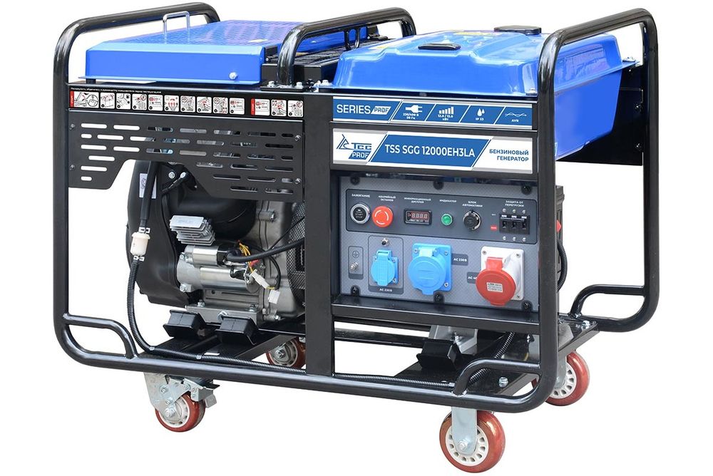 Генератор трехфазный TSS SGG 12000EH3LA - [12 кВт / 22.8 А] с АВР