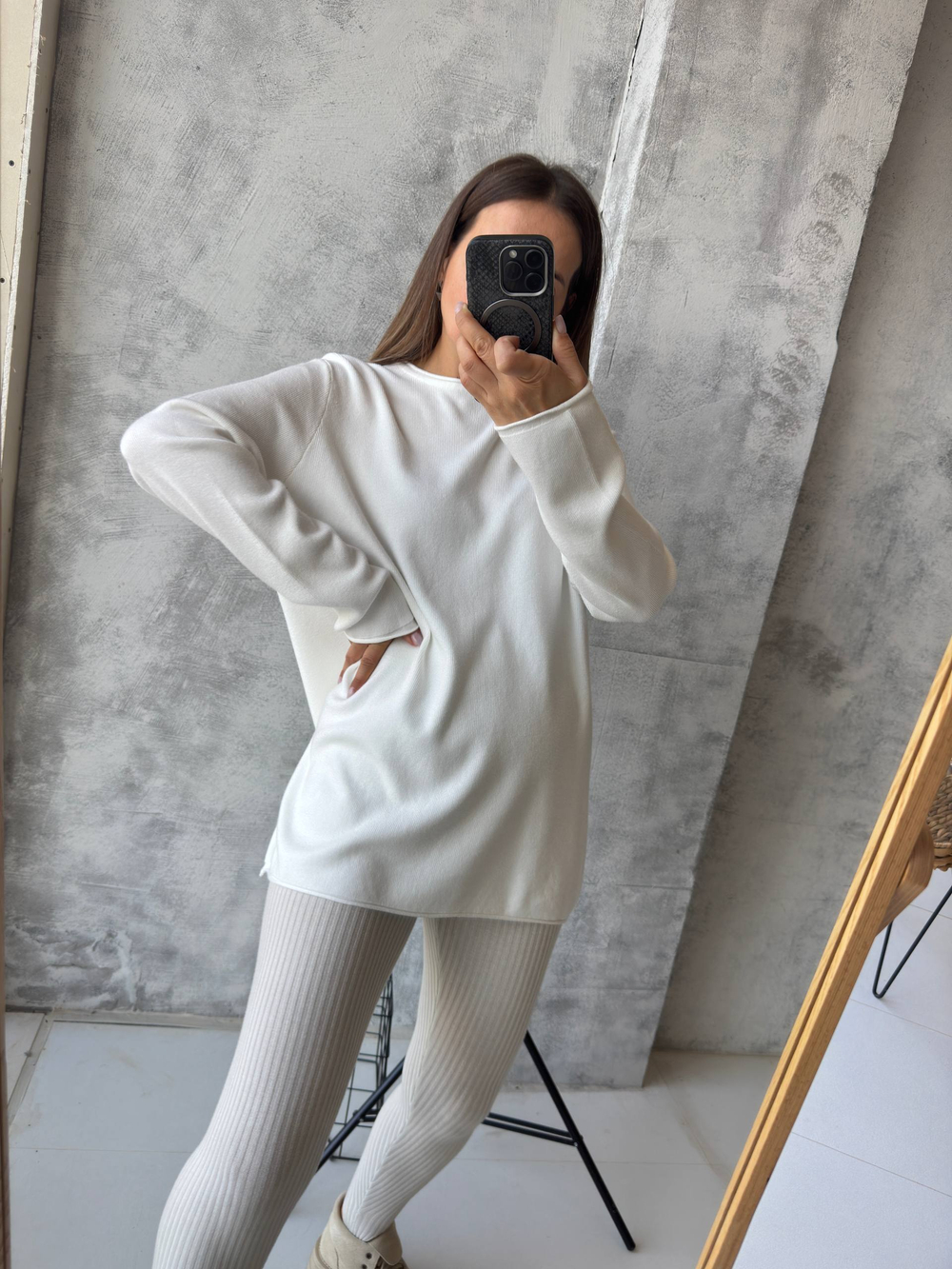 Свитер жен. 8010 мол.