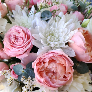 Авторская композиция в розовой гамме