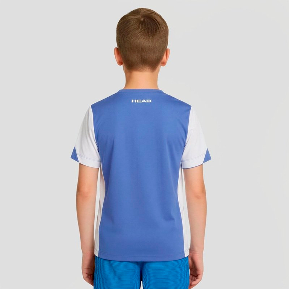 ОДЕЖДА ДЛЯ ТЕННИСА Мальчики, Футболка HEAD SLICE T SHIRT .