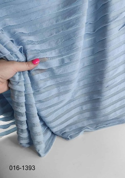 ГОЛУБОЙ Рюши (К0 тканевая пыль)