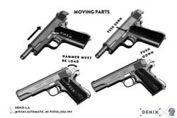 Denix Пистолет автоматический Кольт 45 калибра 1911 года