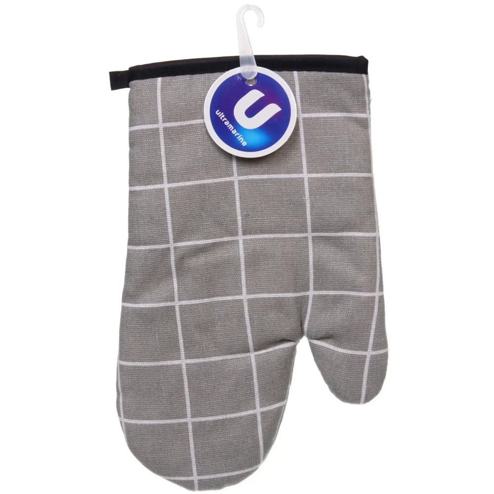 Прихватка-рукавица «Profi», 26,5*17см, цвет серый