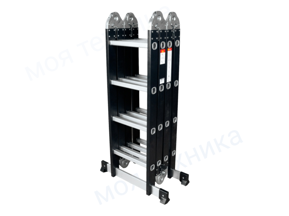 Лестница-трансформер из углеродной стали ПОЛЕСАД Стандарт 4*4