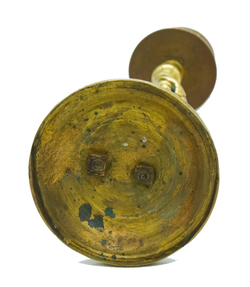 Маленький паж. Антикварный бронзовый коллекционный подсвечник Glasar. Англия. XIX век.