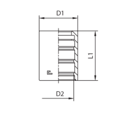 Муфта DN 16 R7 NEW