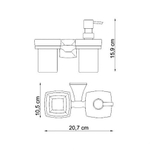 Wern K-2589 Держатель стакана и дозатора