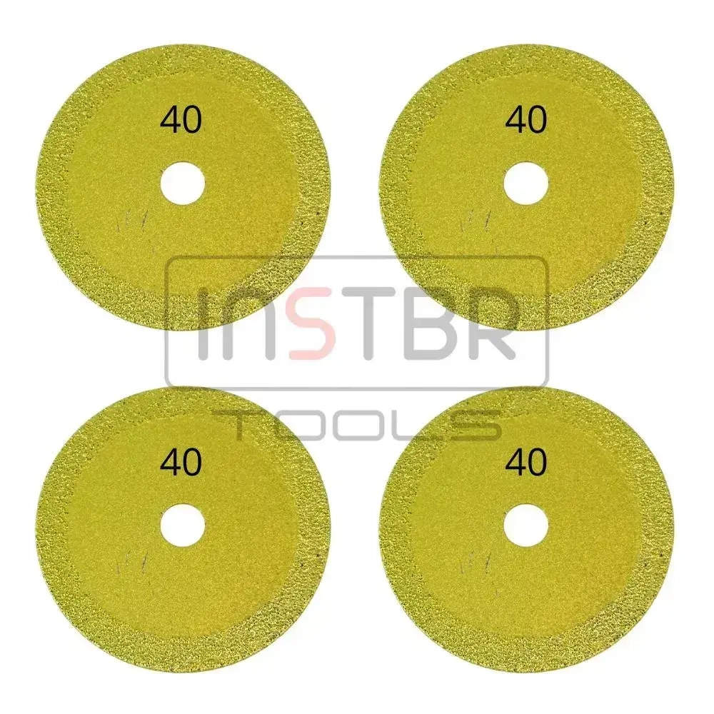 Алмазный диск для гравера, 40мм / 0,8мм (набор 4шт), INSTBR Vacuum
