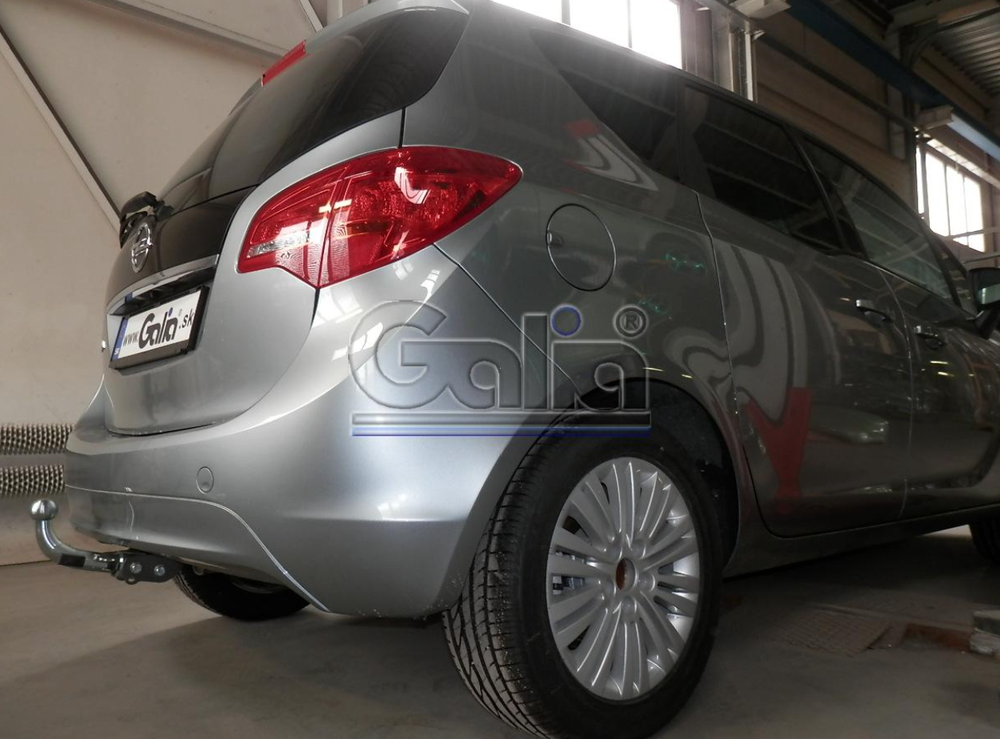 Фаркоп оцинкованный Galia O064C для Opel Meriva 2010-(паспорт и сертификат в комплекте)(без электрики)