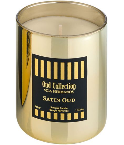 Satin Oud golden, свеча Vila Hermanos Oud collection, Ladenac Milano