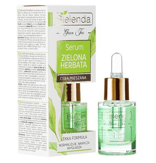 Bielenda Green Tea Serum 30ml Сыворотка от жирного блеска лица